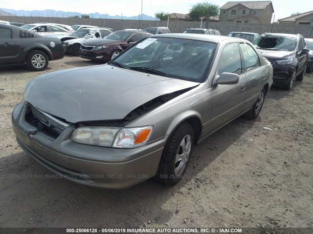 4T1BG22K01U102256 - 2001 TOYOTA CAMRY CE/LE/XLE 灰色 照片 2