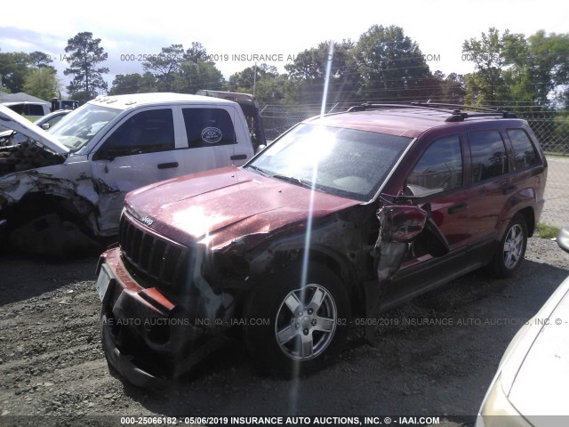 1J4GS48K06C155350 - 2006 JEEP GRAND CHEROKEE LAREDO/COLUMBIA/FREEDOM 红色 照片 2