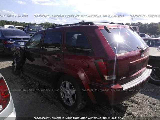 1J4GS48K06C155350 - 2006 JEEP GRAND CHEROKEE LAREDO/COLUMBIA/FREEDOM 红色 照片 3