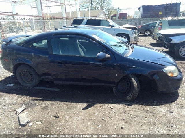 1G1AT18H297277418 - 2009 CHEVROLET COBALT LT BLUE photo 6