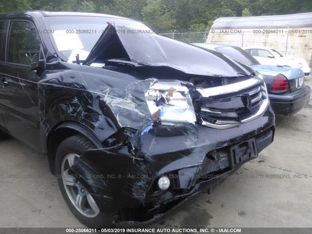 5FNYF4H31FB075162 - 2015 HONDA PILOT SE BLACK photo 6