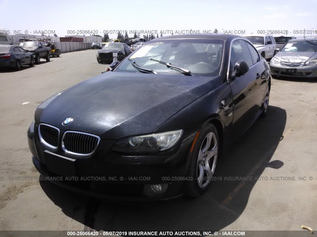 WBAWV13508P118686 - 2008 BMW 328 I SULEV BLACK photo 2