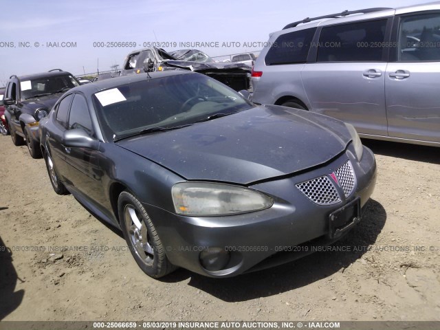 2G2WR524X41231273 - 2004 PONTIAC GRAND PRIX GTP GRAY photo 1