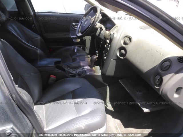 2G2WR524X41231273 - 2004 PONTIAC GRAND PRIX GTP GRAY photo 5
