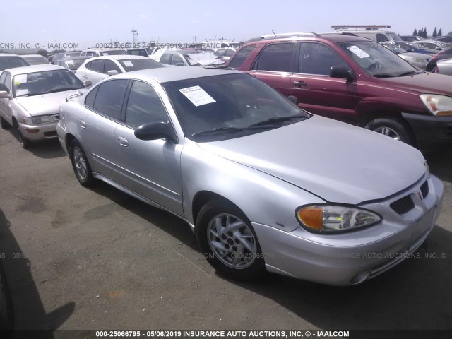 1G2NF52E33C251225 - 2003 PONTIAC GRAND AM SE1 SILVER photo 1