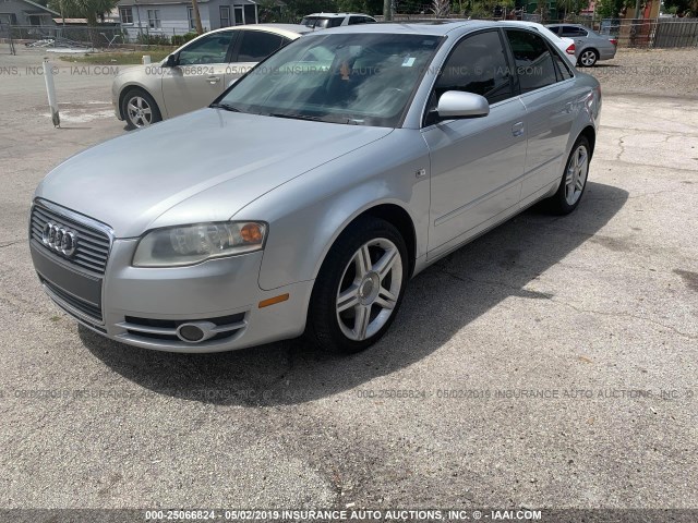 WAUAF78E46A004323 - 2006 AUDI A4 2/TURBO SILVER photo 2