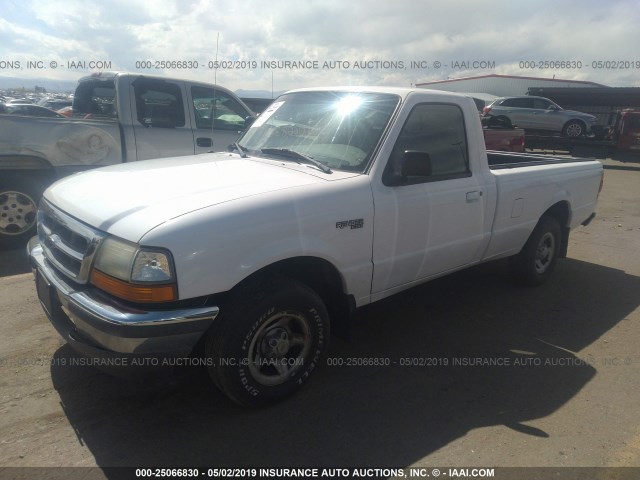 1FTYR10U1WUB42022 - 1998 FORD RANGER WHITE photo 2