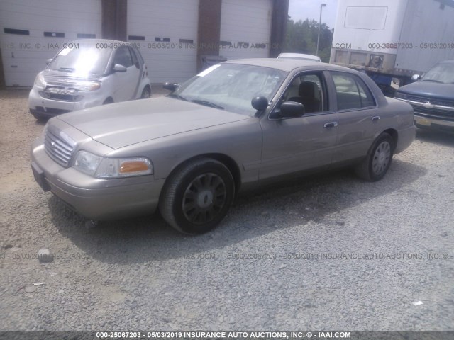 2FAHP71W57X151718 - 2007 FORD CROWN VICTORIA POLICE INTERCEPTOR BEIGE photo 2