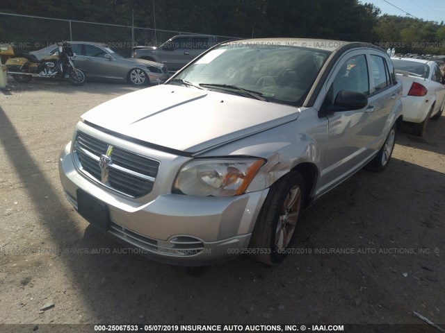 1B3CB4HA9AD650338 - 2010 DODGE CALIBER SXT SILVER photo 6