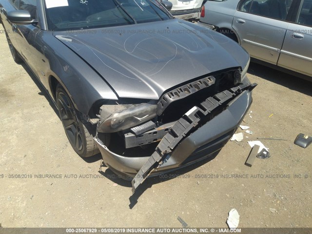 2C3CDXCTXCH178423 - 2012 DODGE CHARGER R/T BLACK photo 6