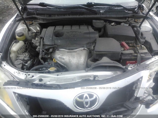4T1BF3EK1BU139533 - 2011 TOYOTA CAMRY SE/LE/XLE 银色 照片 10