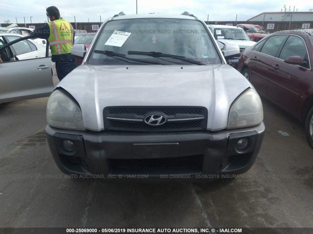 KM8JN72D46U436717 - 2006 HYUNDAI TUCSON GLS/LIMITED 灰色 照片 6