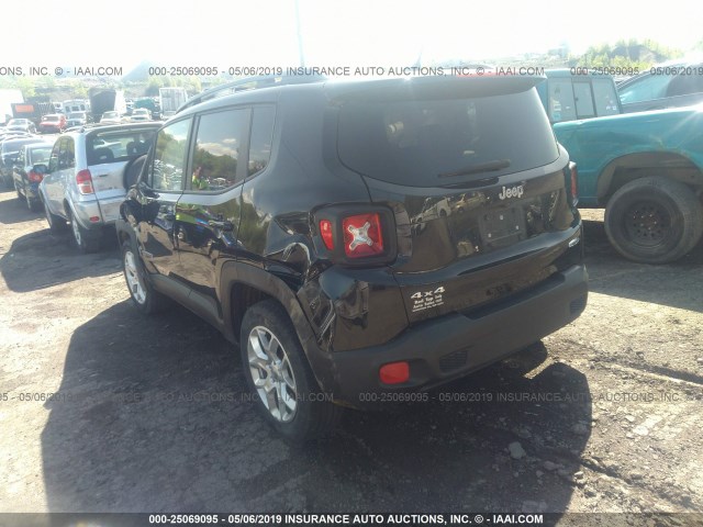 ZACCJBBT7FPB50123 - 2015 JEEP RENEGADE LATITUDE BLACK photo 3