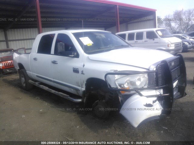 3D7KS29A98G128227 - 2008 DODGE RAM 2500 WHITE photo 1