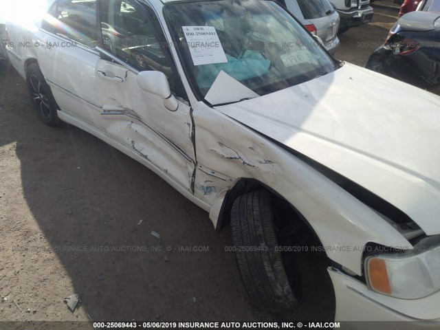 JH4KA96633C000338 - 2003 ACURA 3.5RL WHITE photo 6