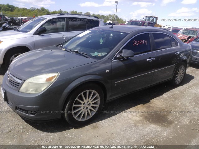 1G8ZV57737F198406 - 2007 SATURN AURA XR GRAY photo 2