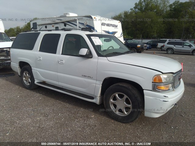 1GKFK66U13J267958 - 2003 GMC YUKON XL DENALI WHITE photo 1