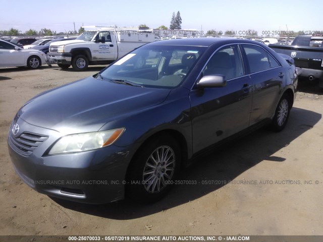 4T4BE46K58R029834 - 2008 TOYOTA CAMRY CE/LE/XLE/SE GRAY photo 2