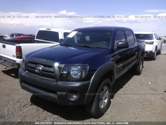 3TMJU62N08M061538 - 2008 TOYOTA TACOMA DOUBLE CAB PRERUNNER BLUE photo 2
