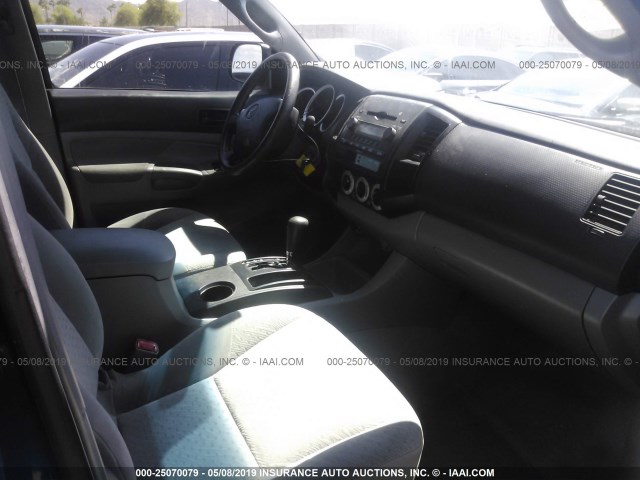 3TMJU62N08M061538 - 2008 TOYOTA TACOMA DOUBLE CAB PRERUNNER BLUE photo 5