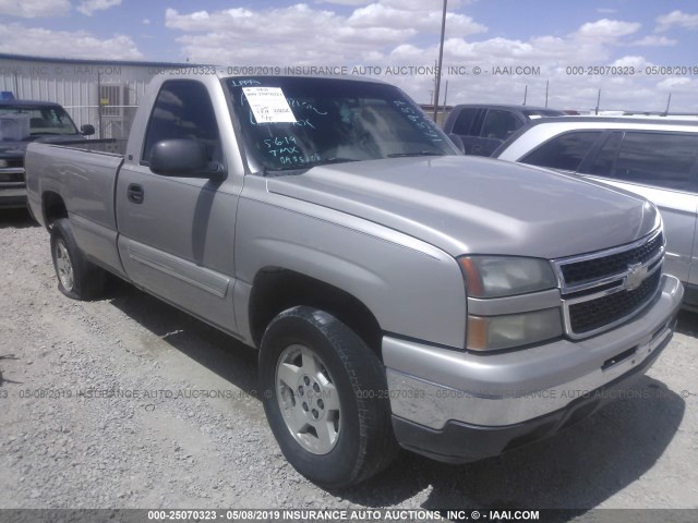 3GCEC14Z56G163937 - 2006 CHEVROLET SILVERADO C1500 GOLD photo 1