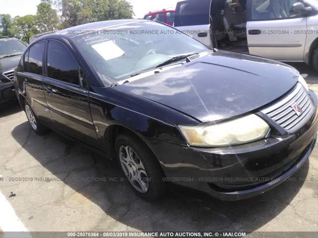 1G8AJ52F65Z115070 - 2005 SATURN ION LEVEL 2 BLACK photo 1