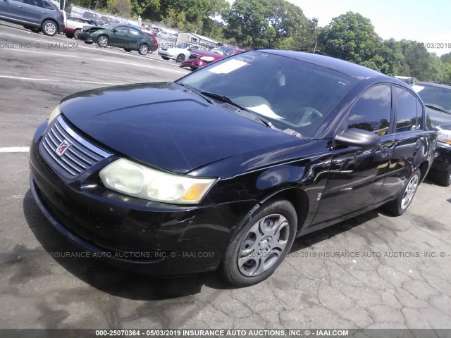 1G8AJ52F65Z115070 - 2005 SATURN ION LEVEL 2 BLACK photo 2