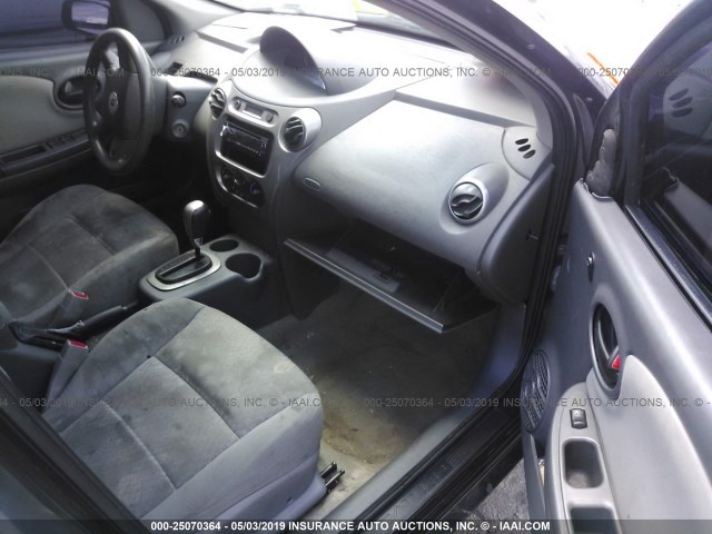 1G8AJ52F65Z115070 - 2005 SATURN ION LEVEL 2 BLACK photo 5