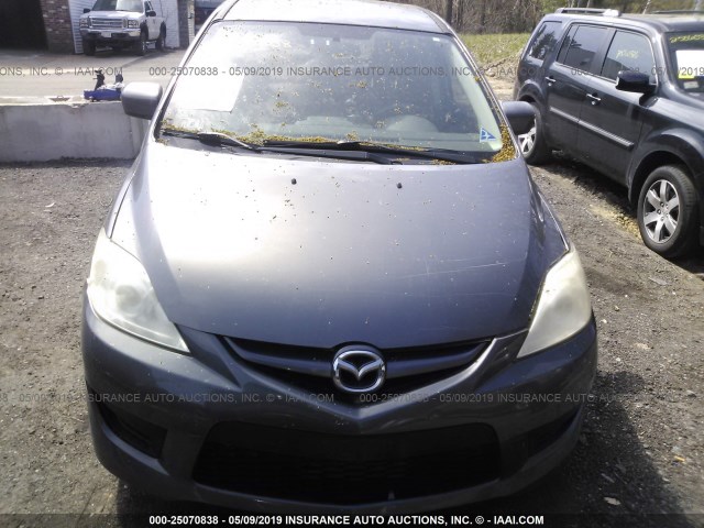 JM1CR293X90339163 - 2009 MAZDA 5 GRAY photo 6