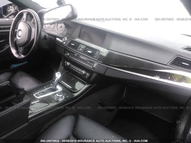 WBAXH5C54CDW11526 - 2012 BMW 528 XI BLACK photo 5