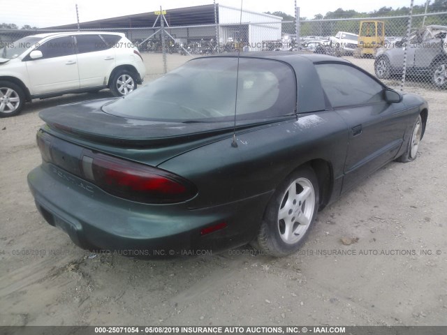 2G2FS22K1V2227772 - 1997 PONTIAC FIREBIRD GREEN photo 4