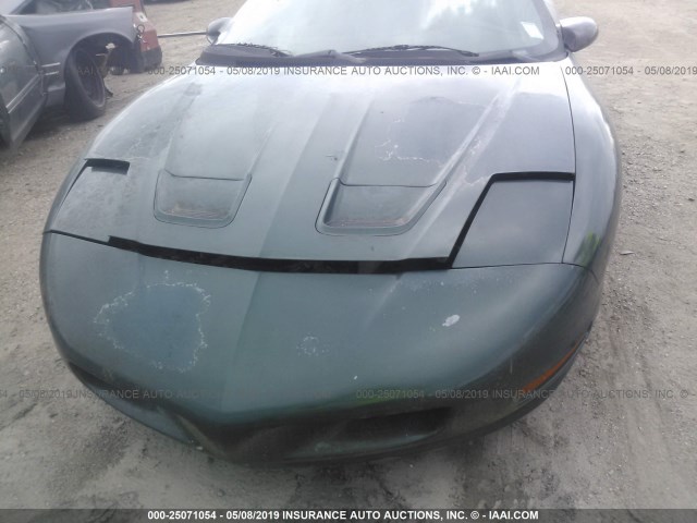 2G2FS22K1V2227772 - 1997 PONTIAC FIREBIRD GREEN photo 6