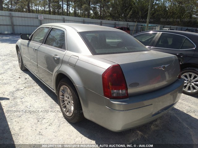 2C3KA43R16H308648 - 2006 CHRYSLER 300 SILVER photo 3