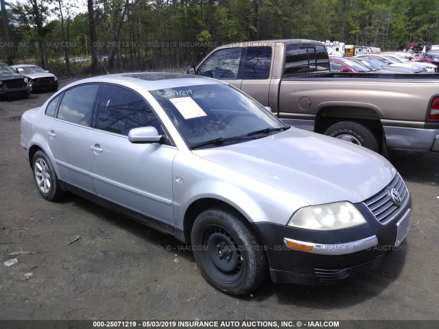 WVWPD63B44P101722 - 2004 VOLKSWAGEN PASSAT GLS GRAY photo 1