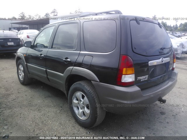 4F2CZ96143KM02930 - 2003 MAZDA TRIBUTE ES 黑色 照片 3