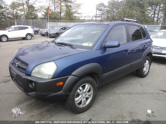 KM8JN72D86U426580 - 2006 HYUNDAI TUCSON GLS/LIMITED 蓝色 照片 2
