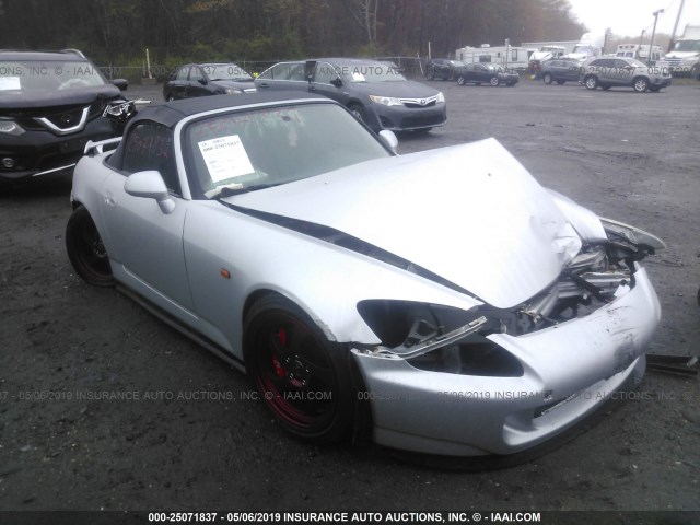 JHMAP21485S002344 - 2005 HONDA S2000 SILVER photo 6