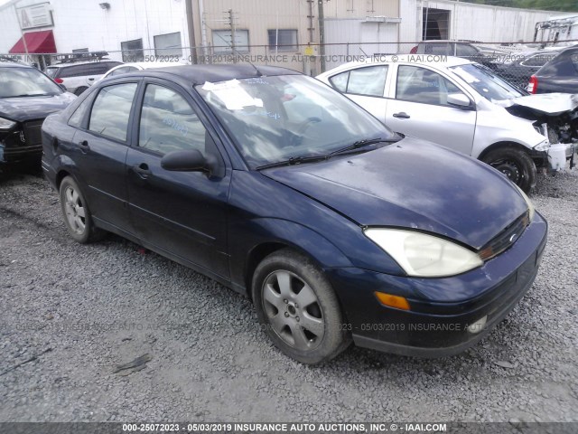 1FAFP38391W173560 - 2001 FORD FOCUS ZTS BLUE photo 1