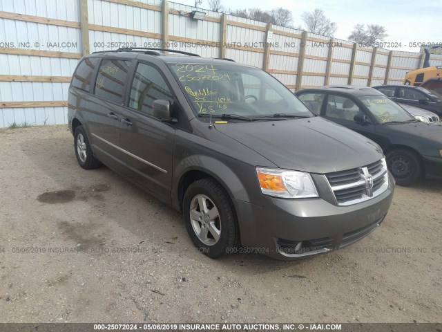 2D4RN5D15AR229549 - 2010 DODGE GRAND CARAVAN SXT GRAY photo 1