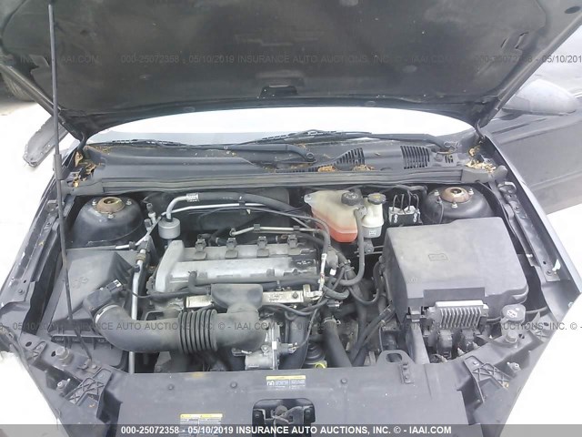1G1ZS58F47F301930 - 2007 CHEVROLET MALIBU LS BLACK photo 10