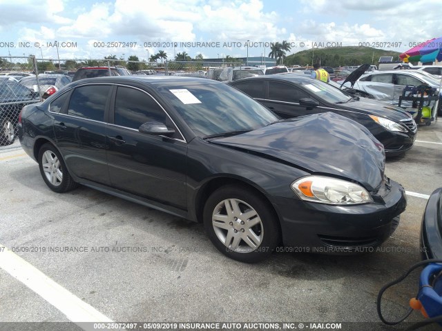 2G1WB5E38G1184471 - 2016 CHEVROLET IMPALA LIMITED LT GRAY photo 1