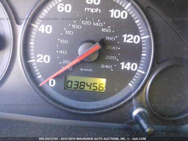 2HGES16374H601058 - 2004 HONDA CIVIC DX VP BLUE photo 7