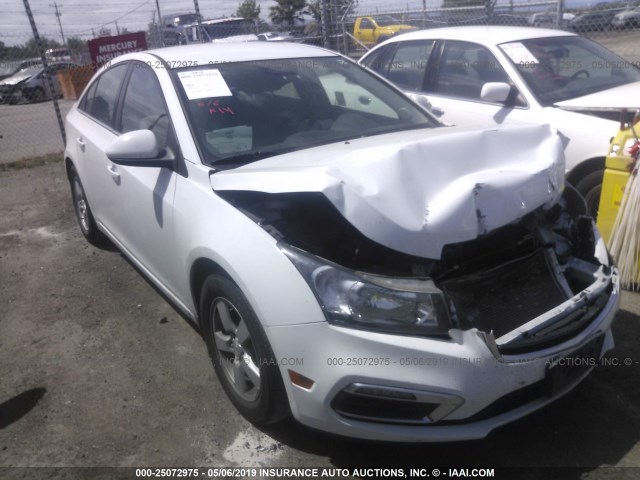 1G1PE5SB9G7185851 - 2016 CHEVROLET CRUZE LIMITED LT WHITE photo 1