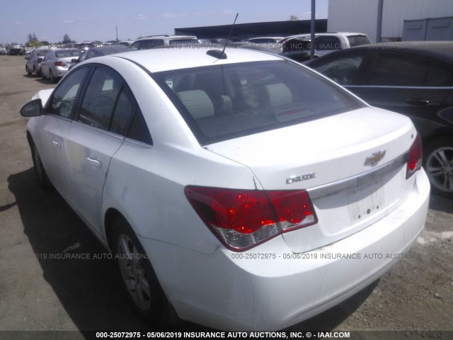 1G1PE5SB9G7185851 - 2016 CHEVROLET CRUZE LIMITED LT WHITE photo 3