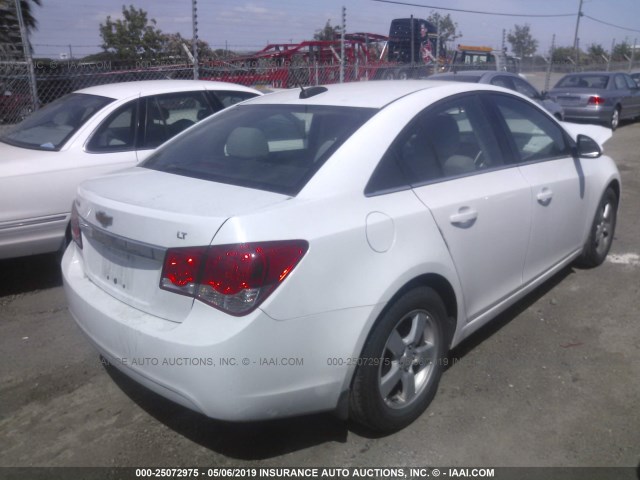 1G1PE5SB9G7185851 - 2016 CHEVROLET CRUZE LIMITED LT WHITE photo 4