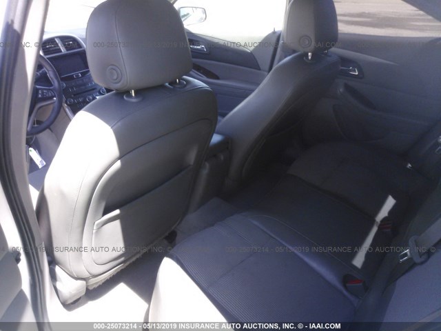 1G11D5RR4DF121424 - 2013 CHEVROLET MALIBU 1LT SILVER photo 8