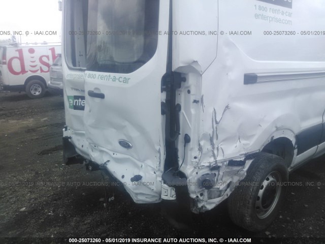 1FTYR2CM6HKA49769 - 2017 FORD TRANSIT T-250 WHITE photo 6