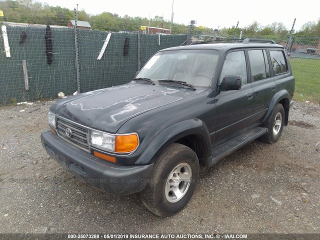 JT3DJ81W6S0099737 - 1995 TOYOTA LAND CRUISER DJ81 GREEN photo 2