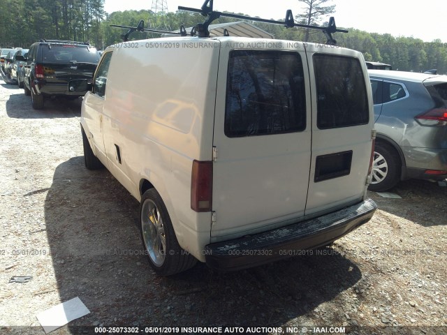 1GCDM15Z5JB239245 - 1988 CHEVROLET ASTRO WHITE photo 3