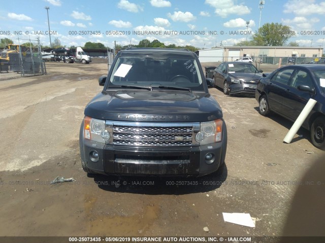 SALAG25416A367718 - 2006 LAND ROVER LR3 HSE BLACK photo 6